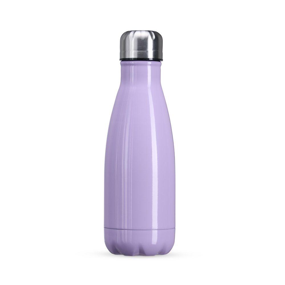 Garrafa Inox 540ml GA1744 na cor Roxo, brinde personalizado Sky Brindes
