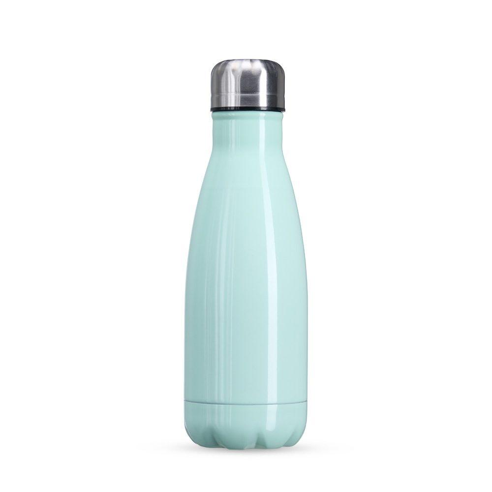Garrafa Inox 540ml GA1744 na cor Verde, brinde personalizado Sky Brindes
