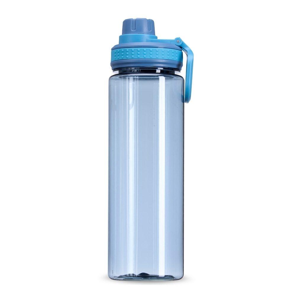 Garrafa Plástica 750ml GA1749 na cor Azul, brinde personalizado Sky Brindes