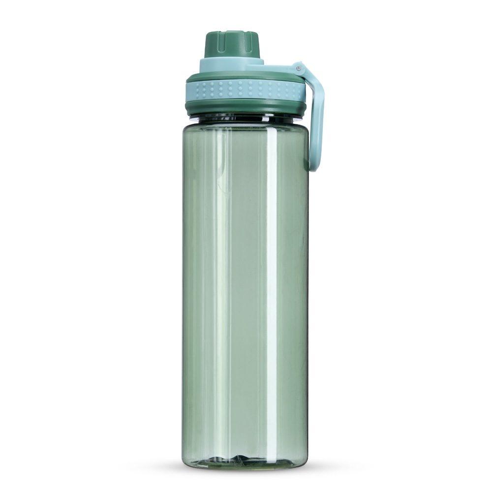 Garrafa Plástica 750ml GA1749 na cor Verde, brinde personalizado Sky Brindes