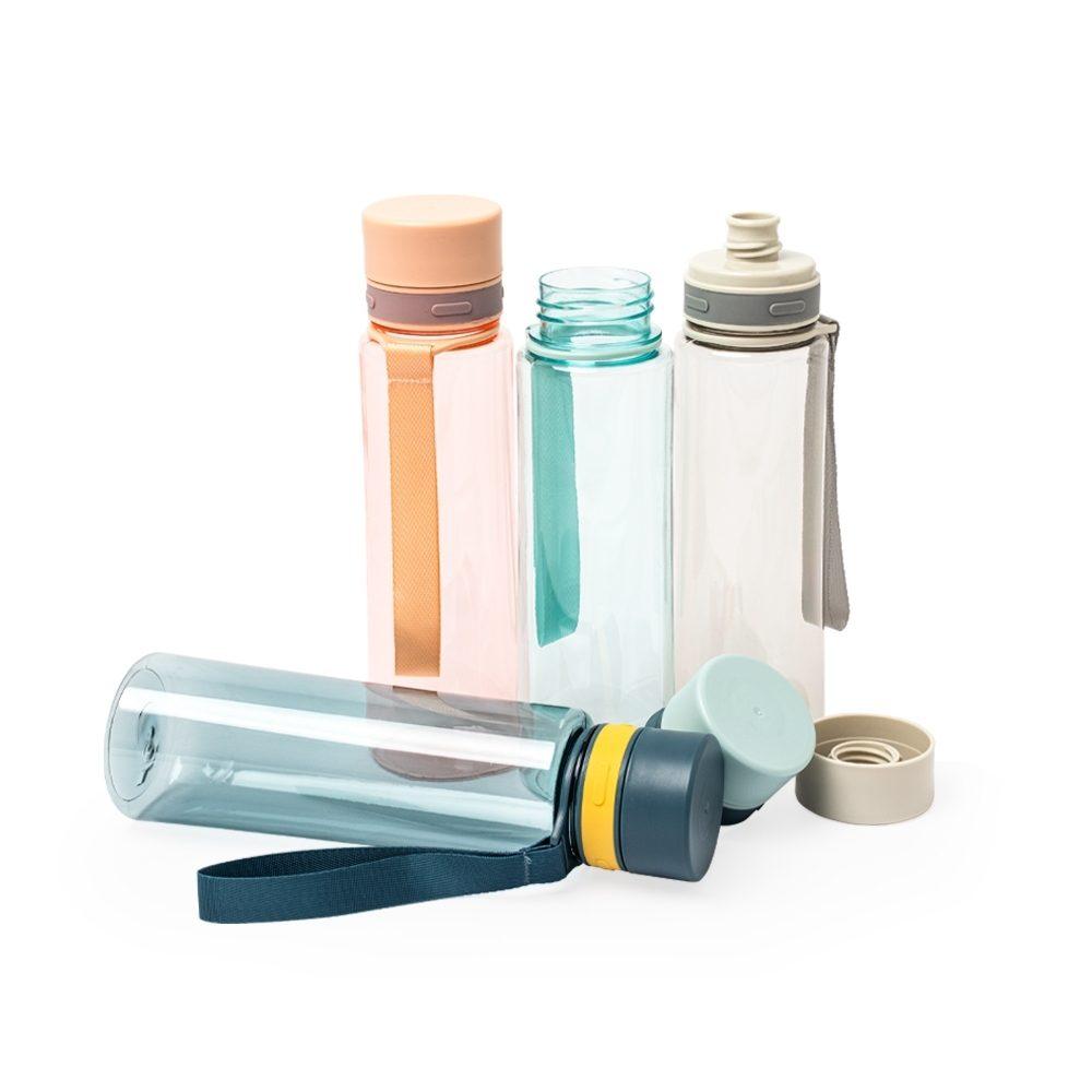 Garrafa Plástica 780ml GA1751 na cor Transparente, brinde personalizado Sky Brindes