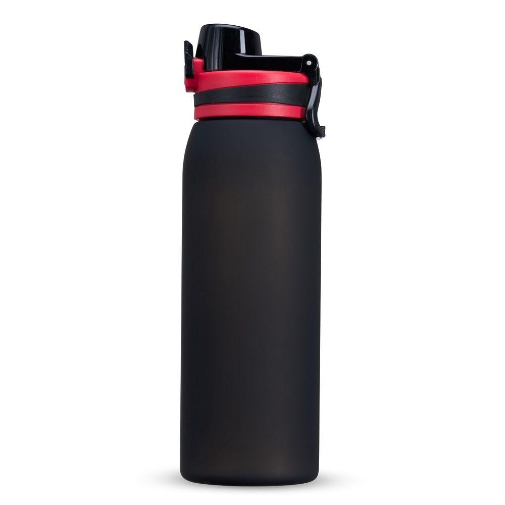 Squeeze Plástico 900ml GA1752 na cor Preto, brinde personalizado Sky Brindes