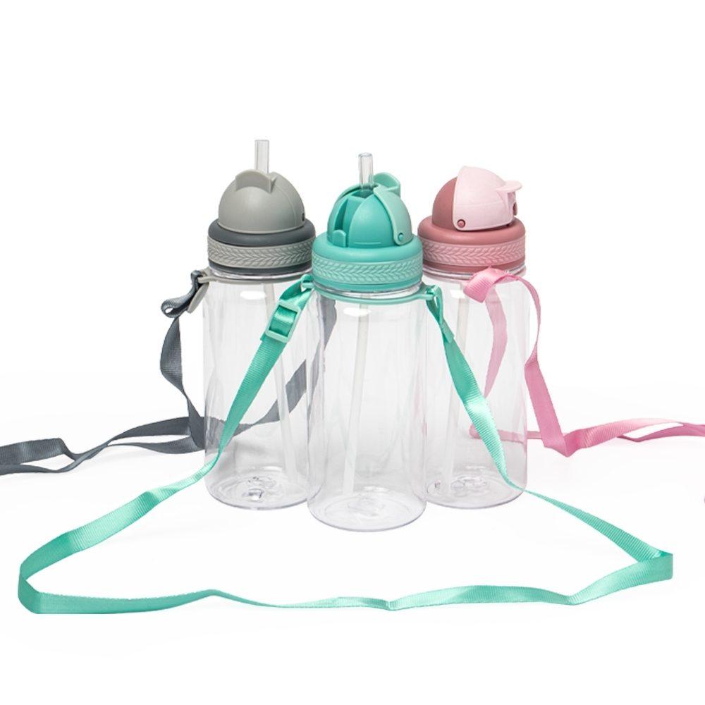 Squeeze Plástico 420ml GA1753 na cor Cinza, brinde personalizado Sky Brindes