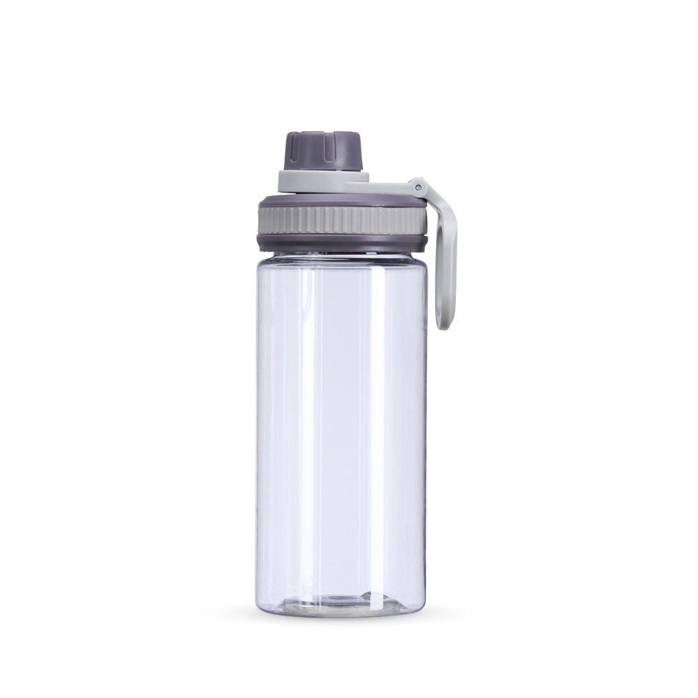Squeeze Plástico 500ml GA1754 na cor Cinza, brinde personalizado Sky Brindes