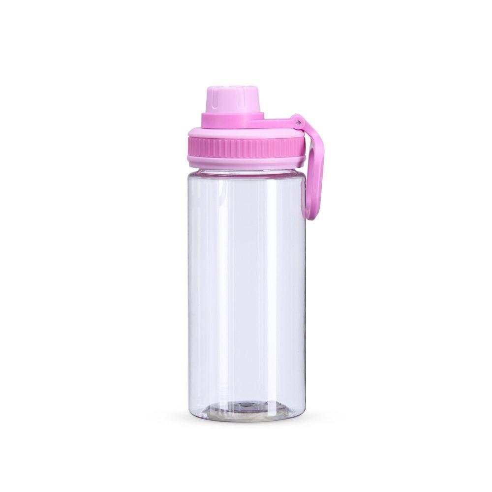 Squeeze Plástico 500ml GA1754 na cor Rosa, brinde personalizado Sky Brindes