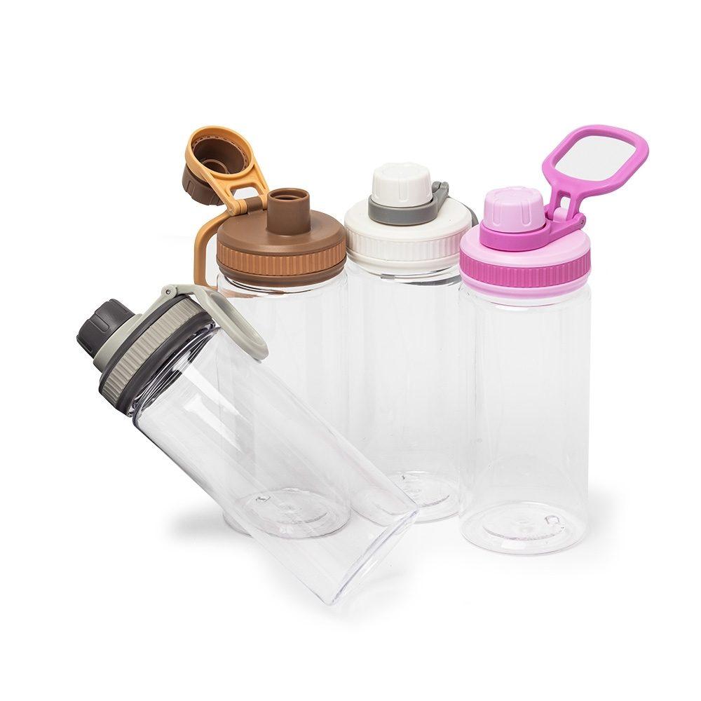 Squeeze Plástico 500ml GA1754 na cor Cinza, brinde personalizado Sky Brindes