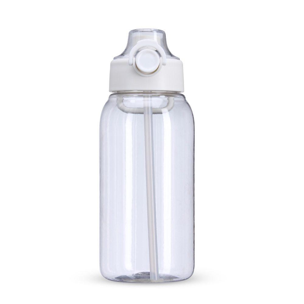 Squeeze Plástico 1 Litro GA1758 na cor Branco, brinde personalizado Sky Brindes