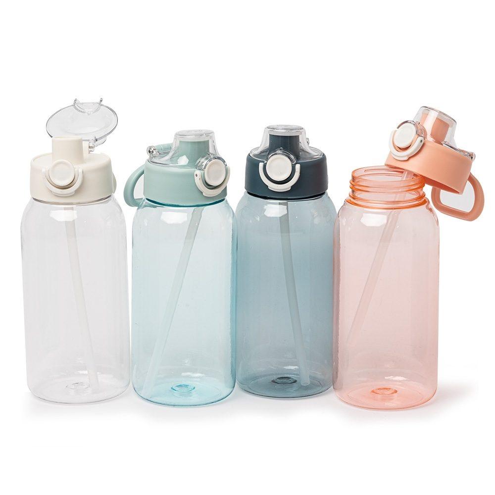Squeeze Plástico 1 Litro GA1758 na cor Branco, brinde personalizado Sky Brindes