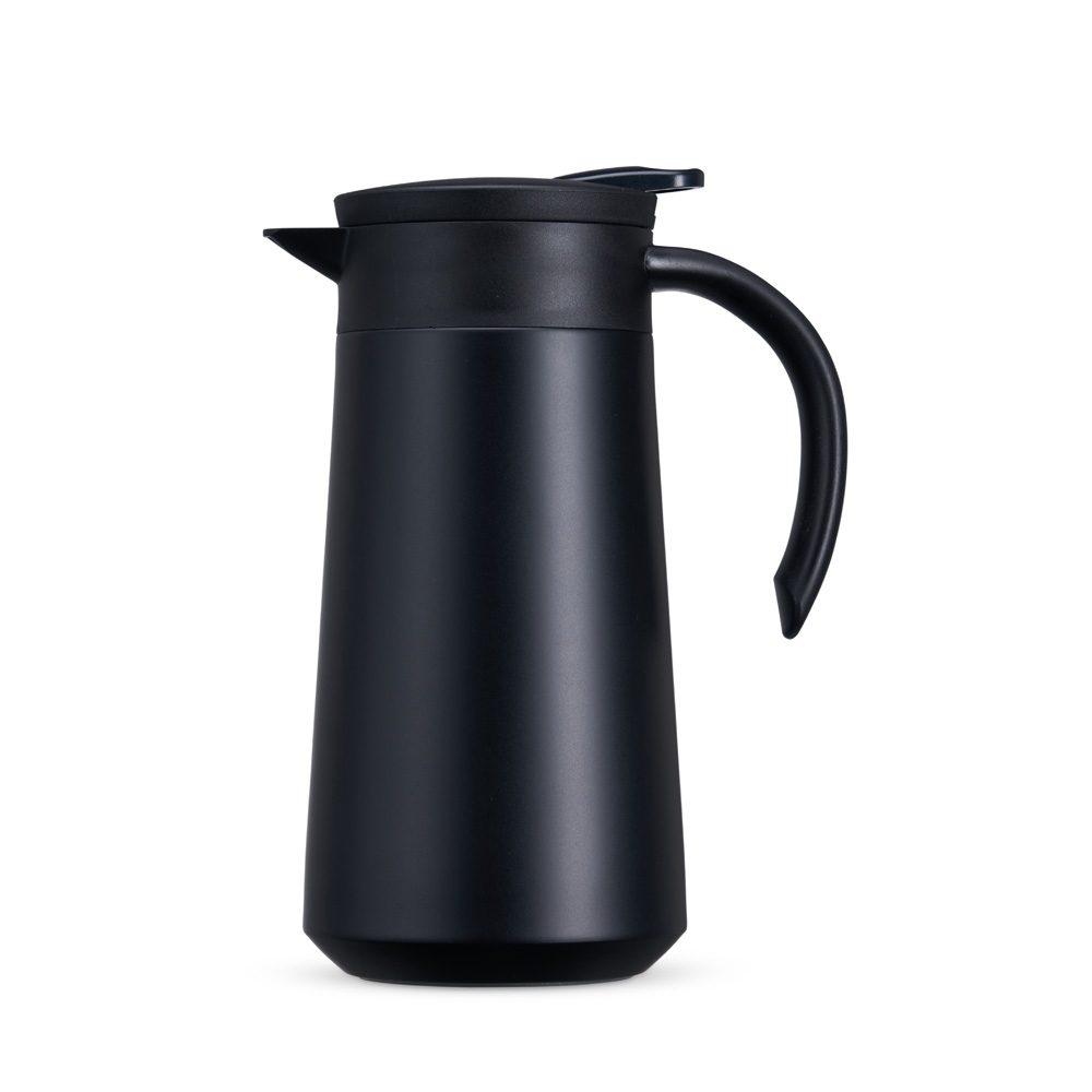 Garrafa Térmica 800ml GA1759 na cor Preto, brinde personalizado Sky Brindes