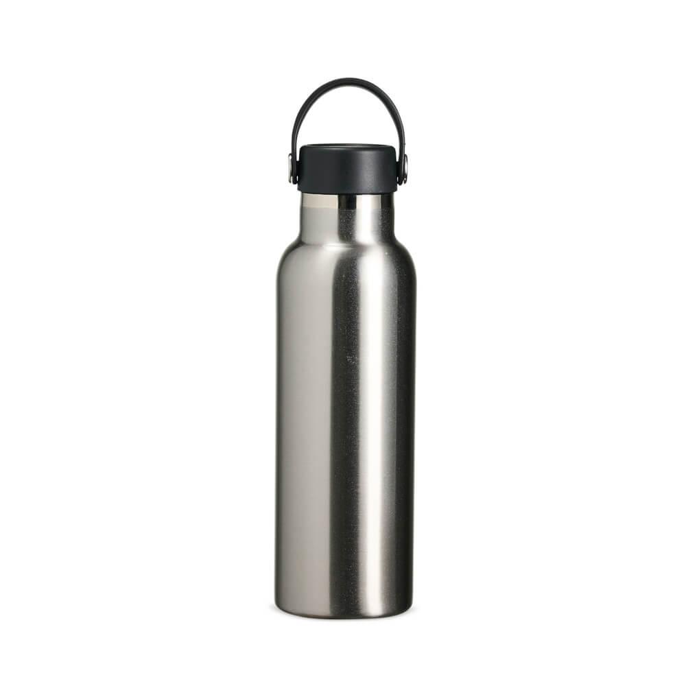 Garrafa Térmica 550ml GA1762 na cor Inox, brinde personalizado Sky Brindes