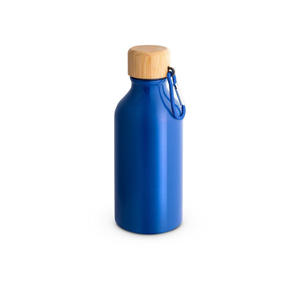 Squeeze Alumínio 400ml GA1772 na cor Azul, brinde personalizado Sky Brindes
