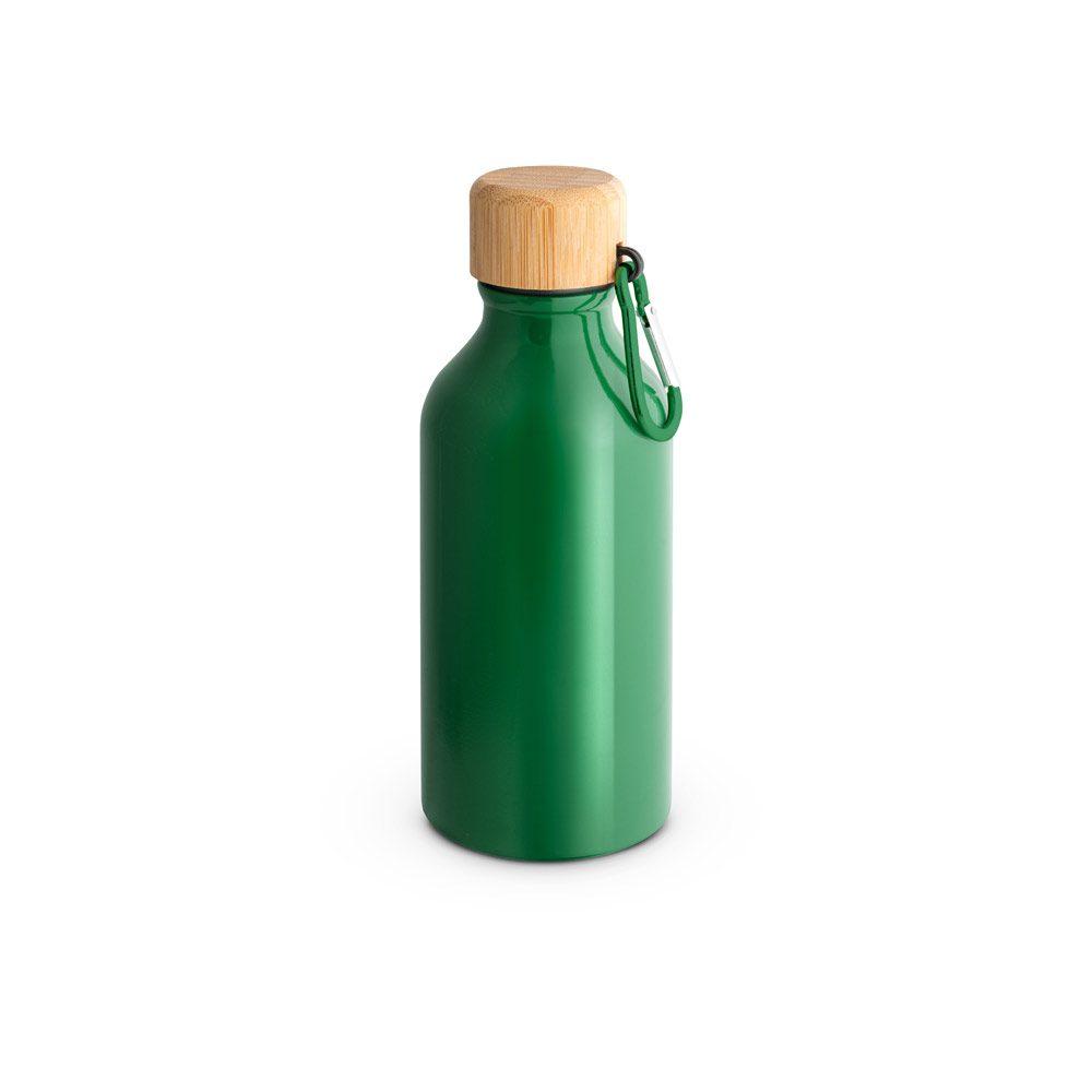 Squeeze Alumínio 400ml GA1772 na cor Verde escuro, brinde personalizado Sky Brindes