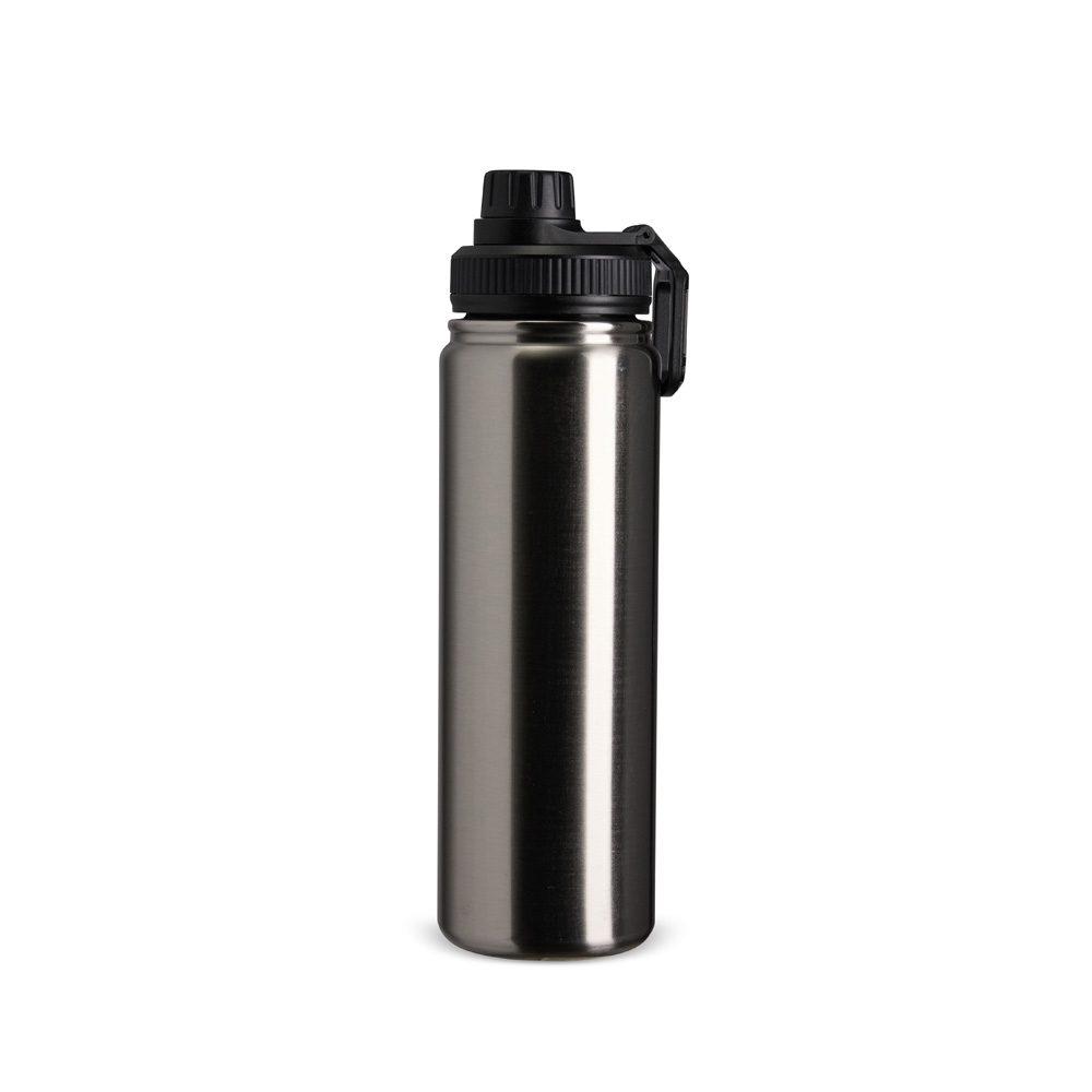 Garrafa Térmica Inox 750ml GA1807 na cor Inox, brinde personalizado Sky Brindes