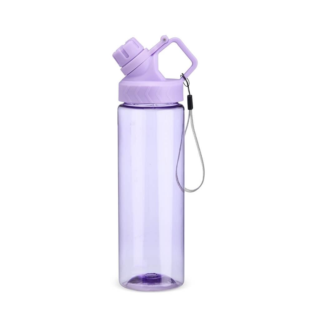 Squeeze Plástico 700ml GA1810 na cor Lilás, brinde personalizado Sky Brindes