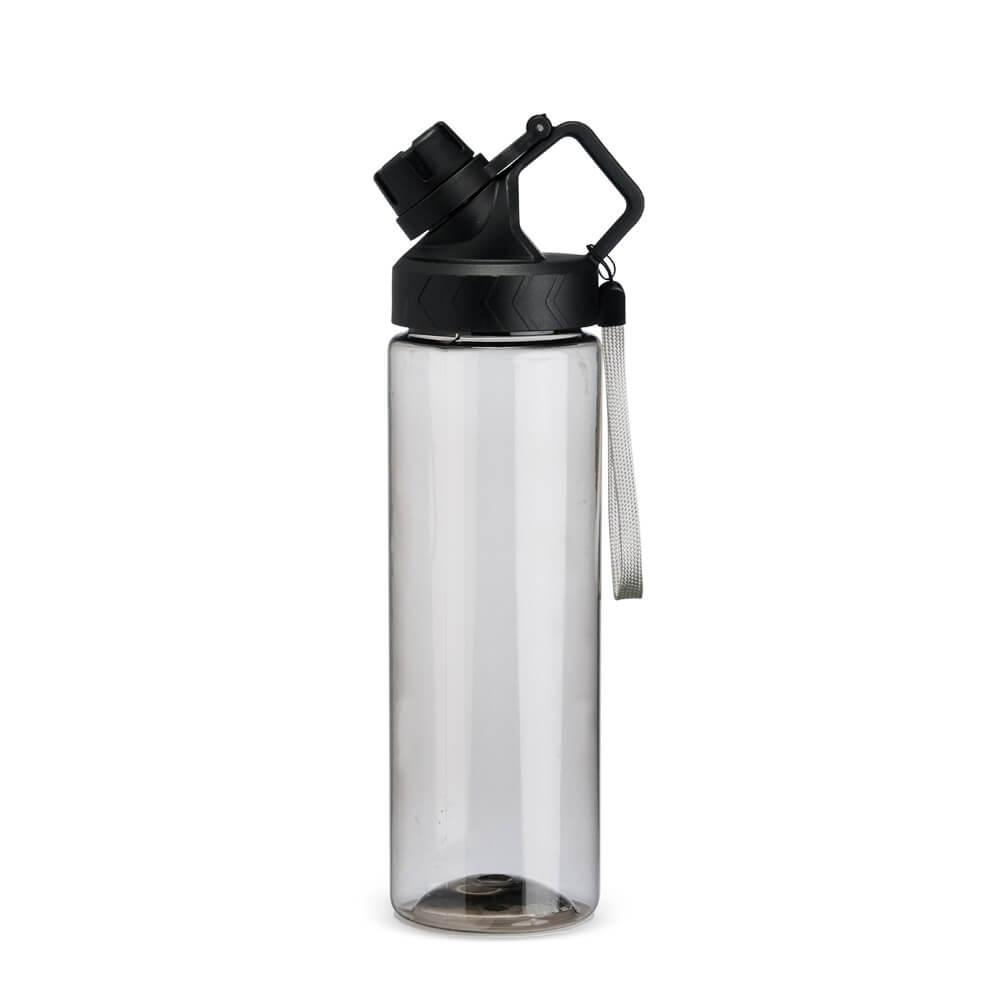 Squeeze Plástico 700ml GA1810 na cor Preto, brinde personalizado Sky Brindes