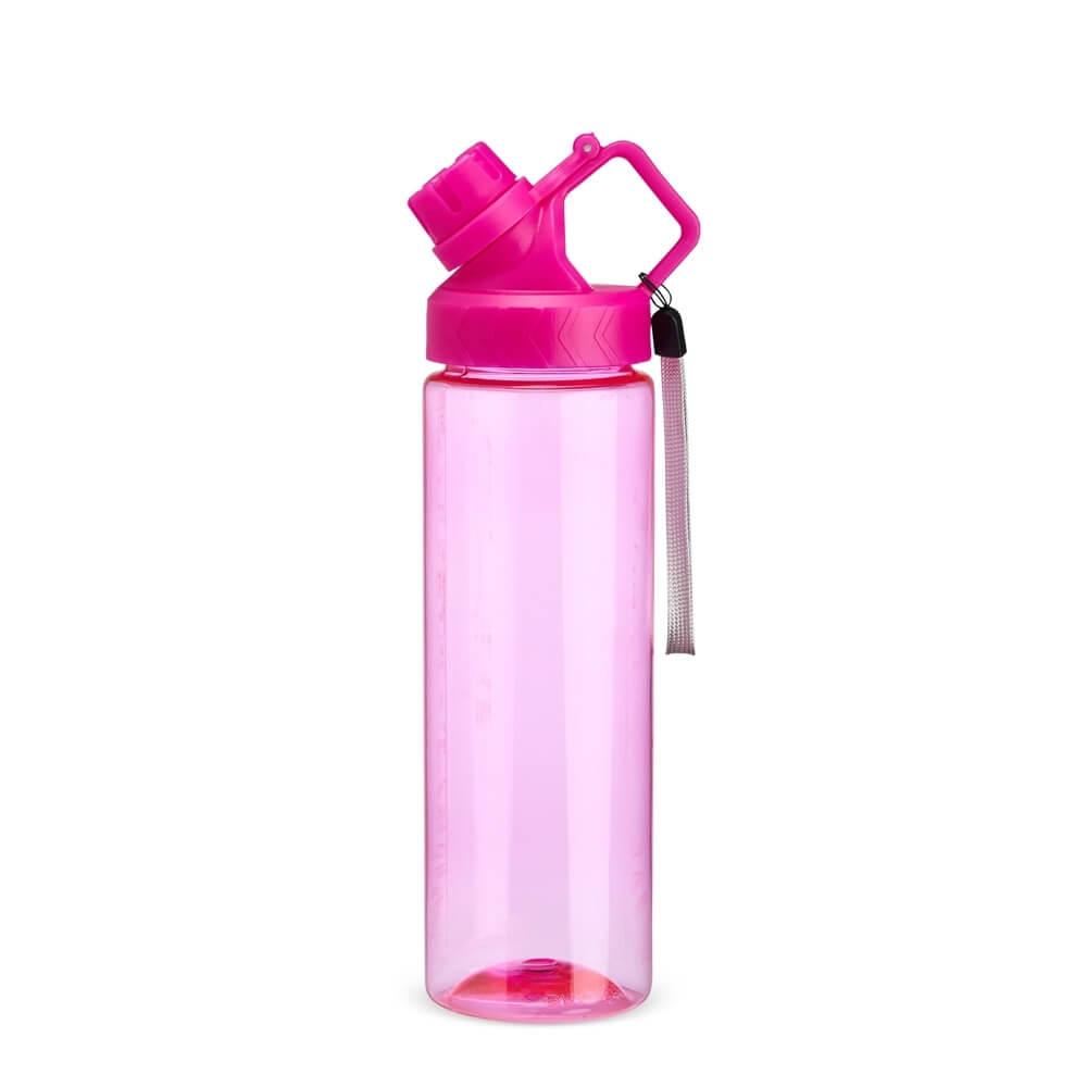 Squeeze Plástico 700ml GA1810 na cor Rosa, brinde personalizado Sky Brindes