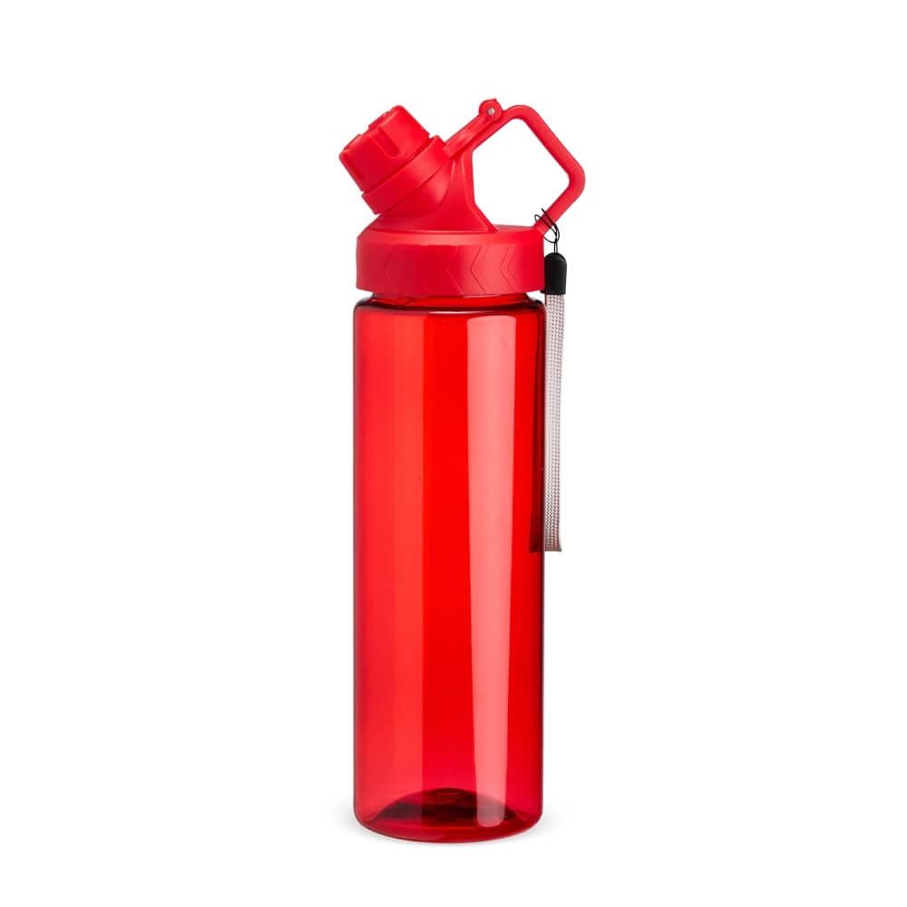 Squeeze Plástico 700ml GA1810 na cor Vermelho, brinde personalizado Sky Brindes