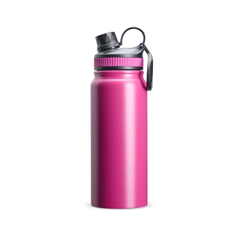 Garrafa Térmica 650ml GA1814 na cor Roxo, brinde personalizado Sky Brindes