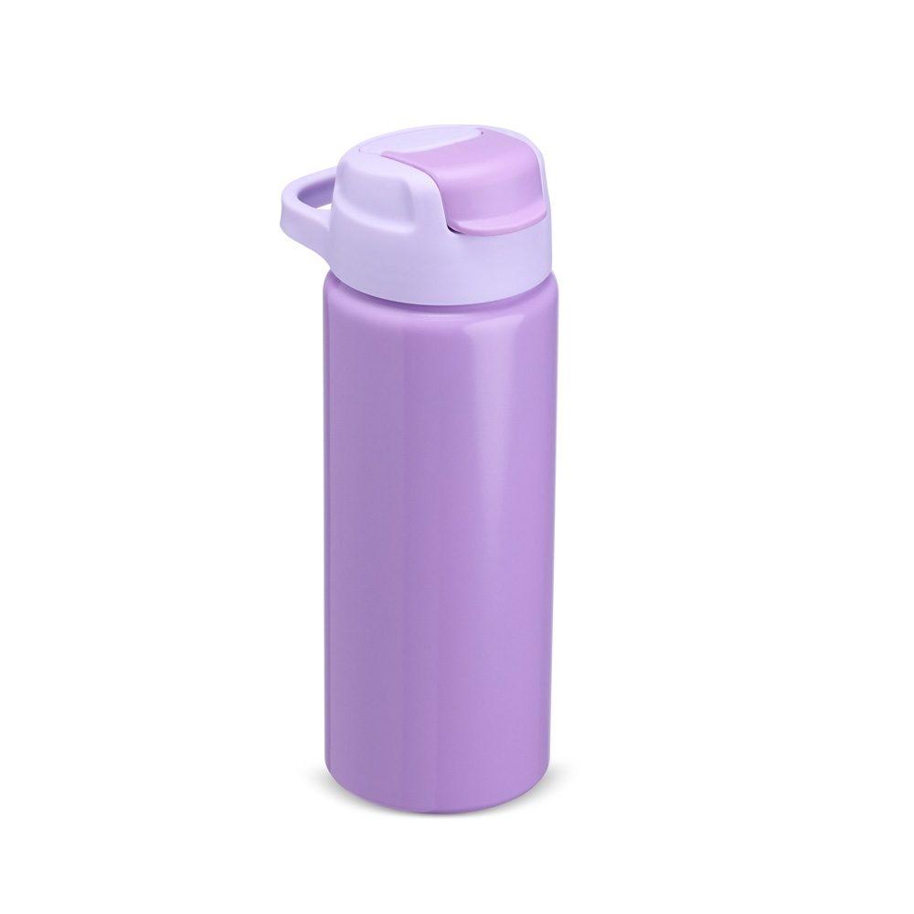 Squeeze de Alumínio 600ml GA1815 na cor Lilás, brinde personalizado Sky Brindes