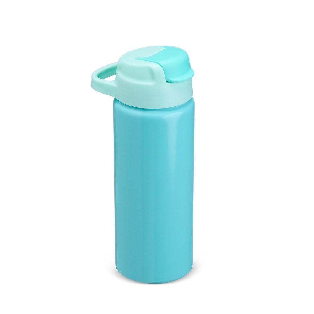 Squeeze de Alumínio 600ml GA1815 na cor Verde água, brinde personalizado Sky Brindes