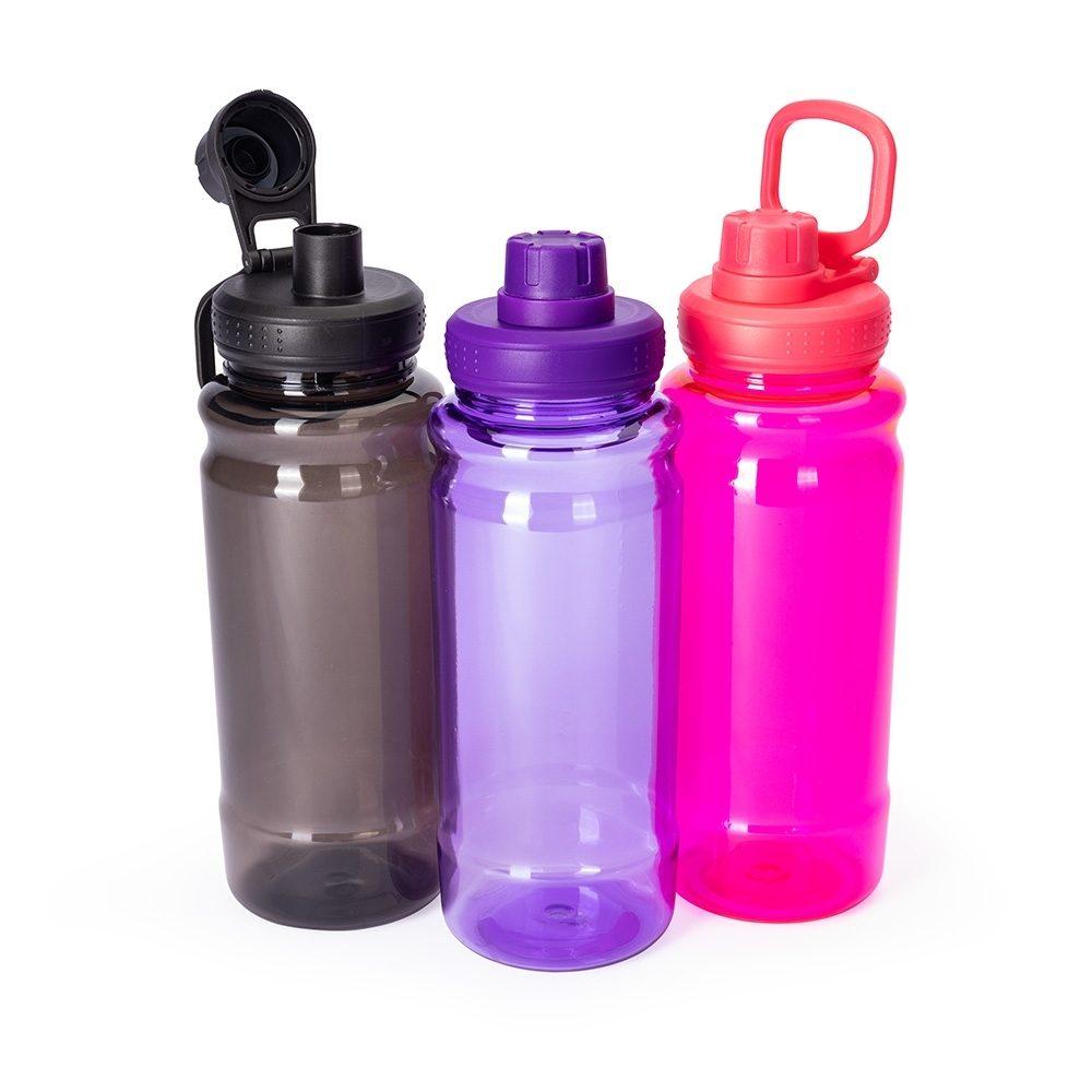 Garrafa Plástica 800ml GA1816 na cor Rosa escuro, brinde personalizado Sky Brindes