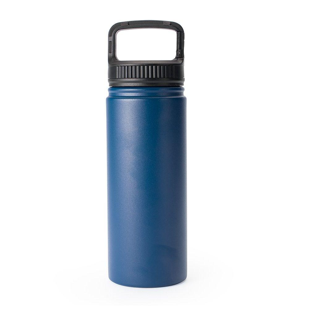 Garrafa Térmica 500ml GA1817 na cor Azul, brinde personalizado Sky Brindes