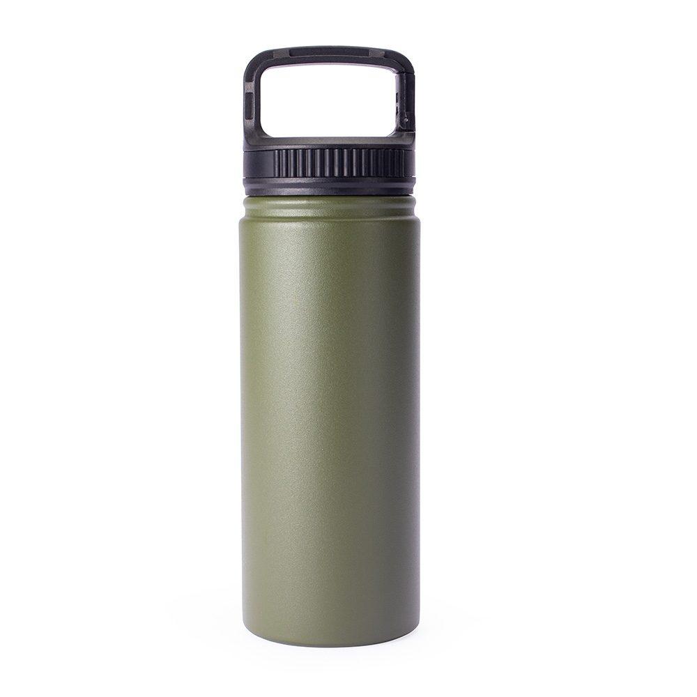 Garrafa Térmica 500ml GA1817 na cor Verde, brinde personalizado Sky Brindes