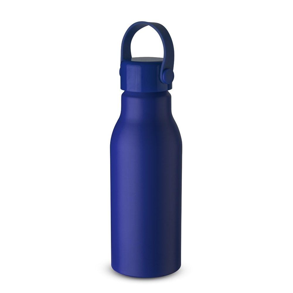 Garrafa Alumínio 700ml GA1818 na cor Azul, brinde personalizado Sky Brindes