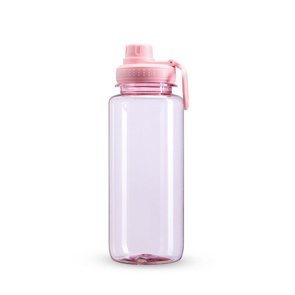 Squeeze Plástico 1 Litro GA1819 na cor Rosa, brinde personalizado Sky Brindes
