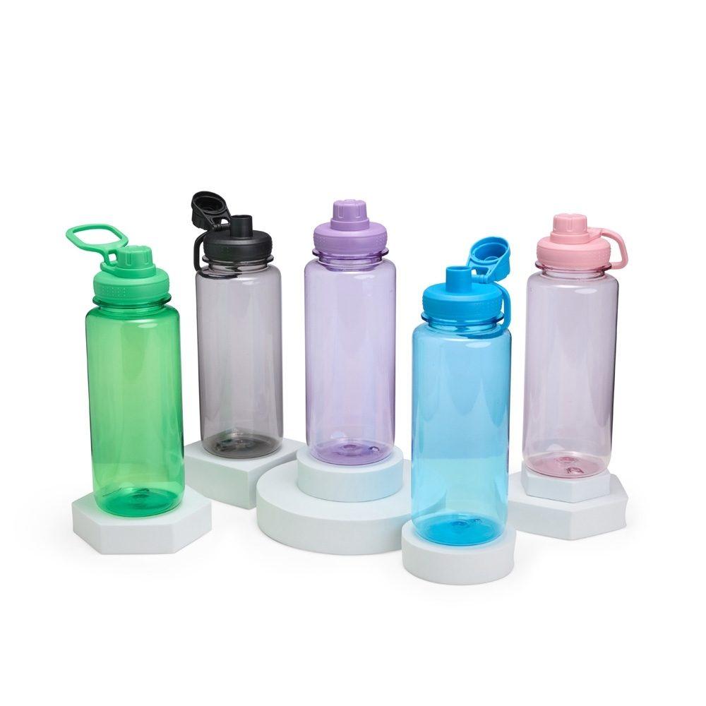 Squeeze Plástico 1 Litro GA1819 na cor Roxo, brinde personalizado Sky Brindes