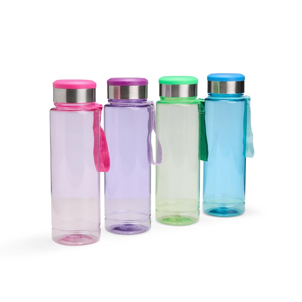 Garrafa Plástica 950ml GA1820 na cor Roxo, brinde personalizado Sky Brindes
