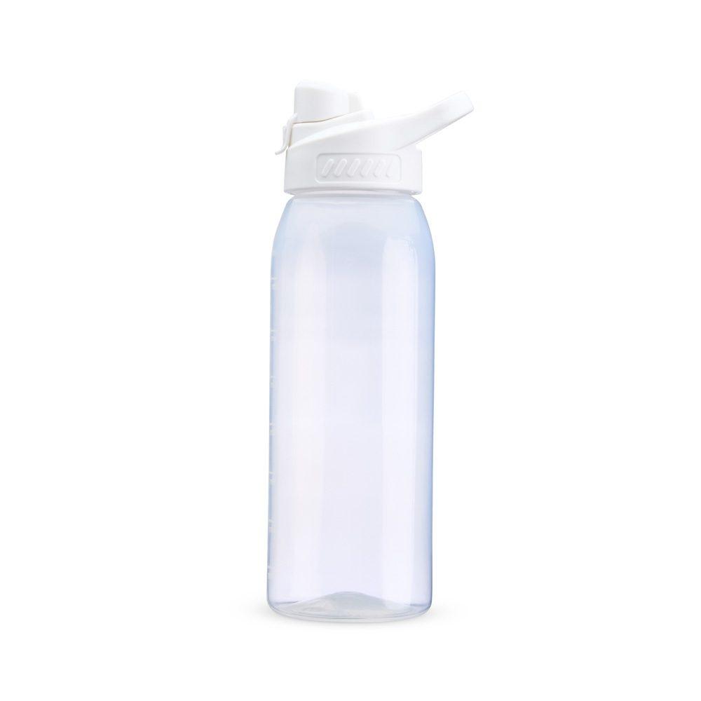 Squeeze Plástico 850ml GA1823 na cor Branco, brinde personalizado Sky Brindes