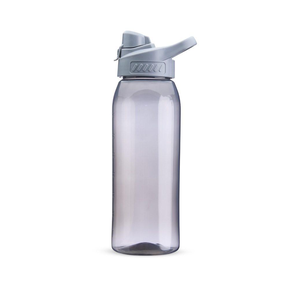 Squeeze Plástico 850ml GA1823 na cor Cinza, brinde personalizado Sky Brindes