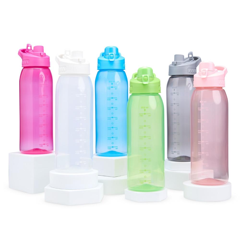 Squeeze Plástico 850ml GA1823 na cor Rosa, brinde personalizado Sky Brindes