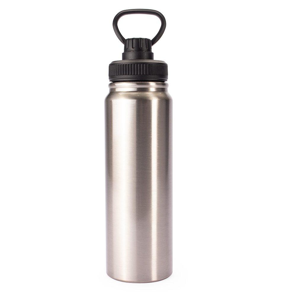 Garrafa Térmica 750ml GA1825 na cor Inox, brinde personalizado Sky Brindes