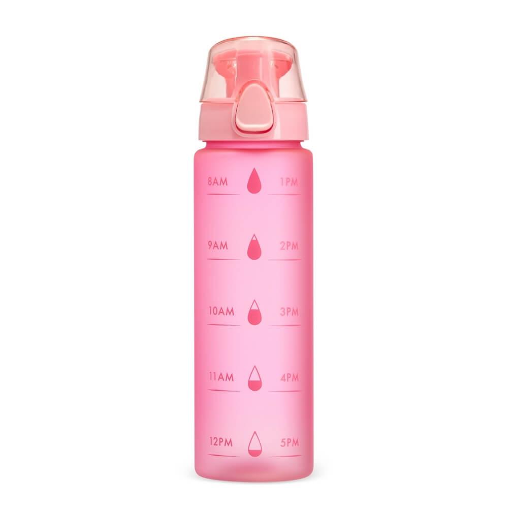 Squeeze Plástico 700ml GA1827 na cor Rosa, brinde personalizado Sky Brindes