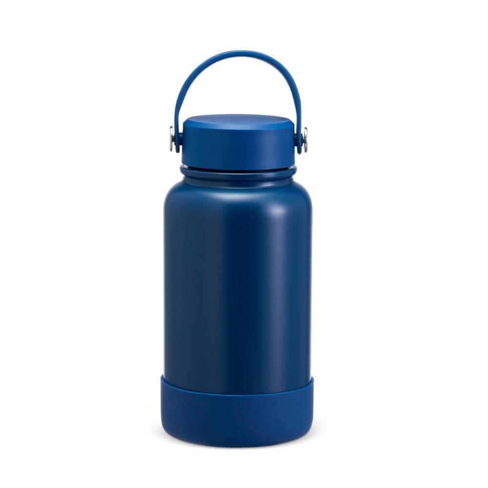 Garrafa Térmica 700ml GA1829 na cor Azul, brinde personalizado Sky Brindes