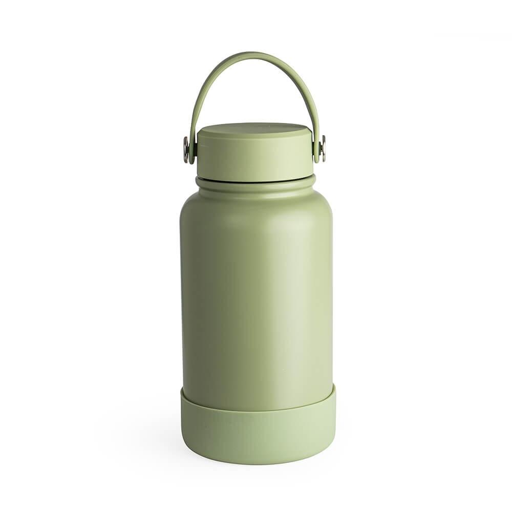 Garrafa Térmica 700ml GA1829 na cor Verde, brinde personalizado Sky Brindes