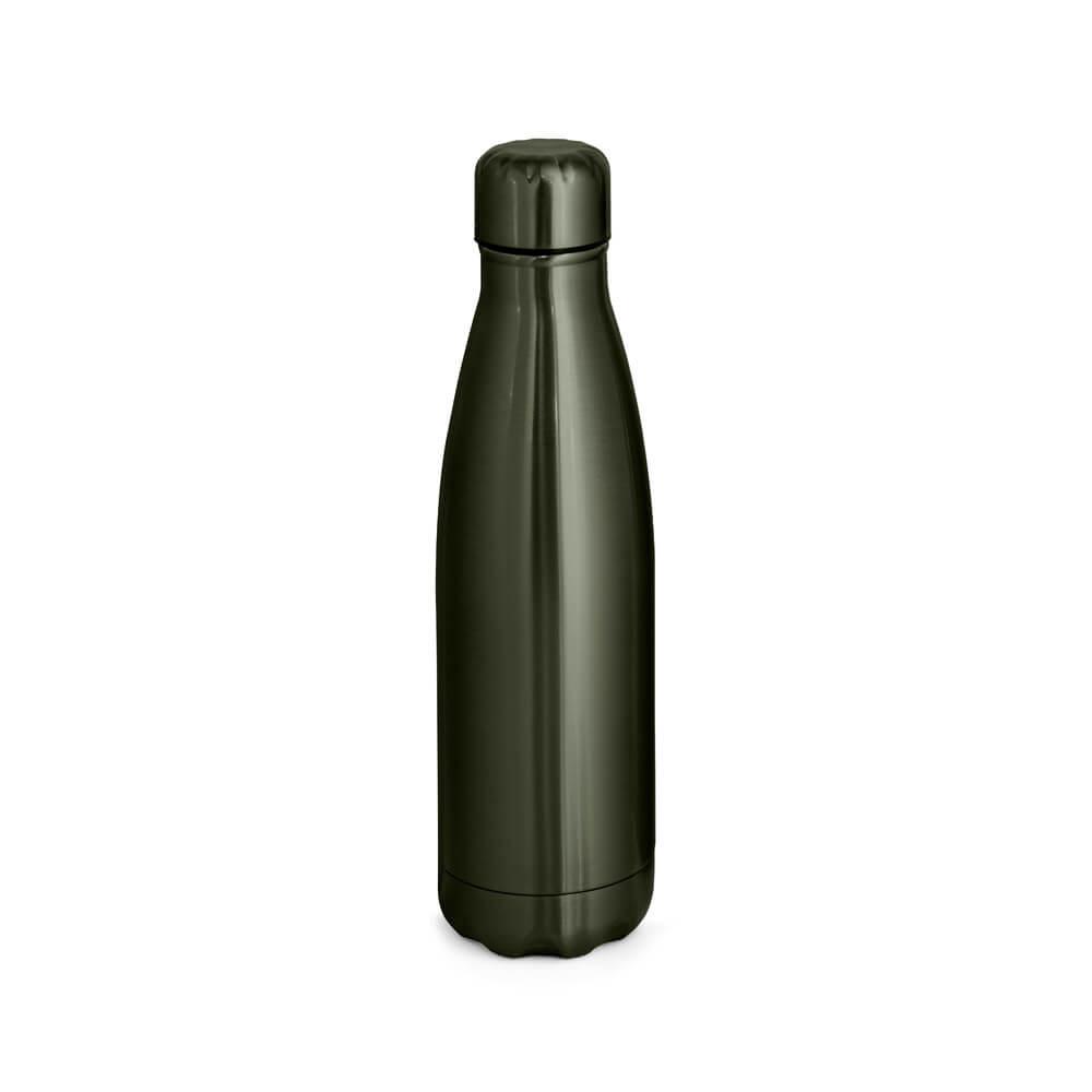 Garrafa Térmica 510ml GA1838 na cor Chumbo, brinde personalizado Sky Brindes