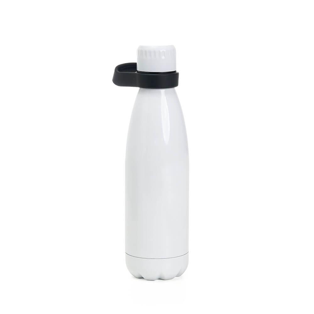 Garrafa Térmica 510ml GA1839 na cor Branco, brinde personalizado Sky Brindes