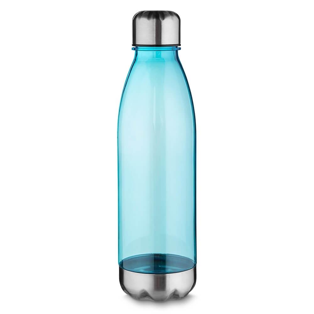 Garrafa Plástica 700ml GA1862 na cor Azul claro, brinde personalizado Sky Brindes