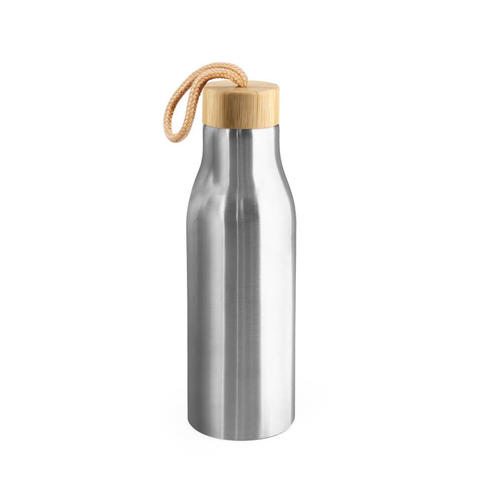 SQUEEZE EM AÇO INOX 570ml GA1870 na cor Cromado, brinde personalizado Sky Brindes