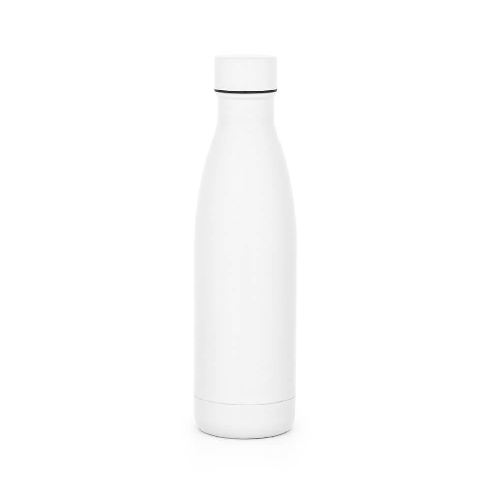 GARRAFA EM AÇO INOX TERMICA 810ml GA1874 na cor Branco, brinde personalizado Sky Brindes