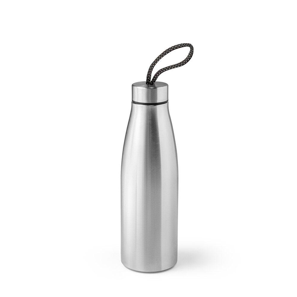 Garrafa Inox 710ml GA1878 na cor Cromado, brinde personalizado Sky Brindes