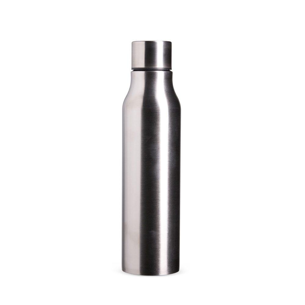 Garrafa Inox 1 Litro GA1881 na cor Inox, brinde personalizado Sky Brindes