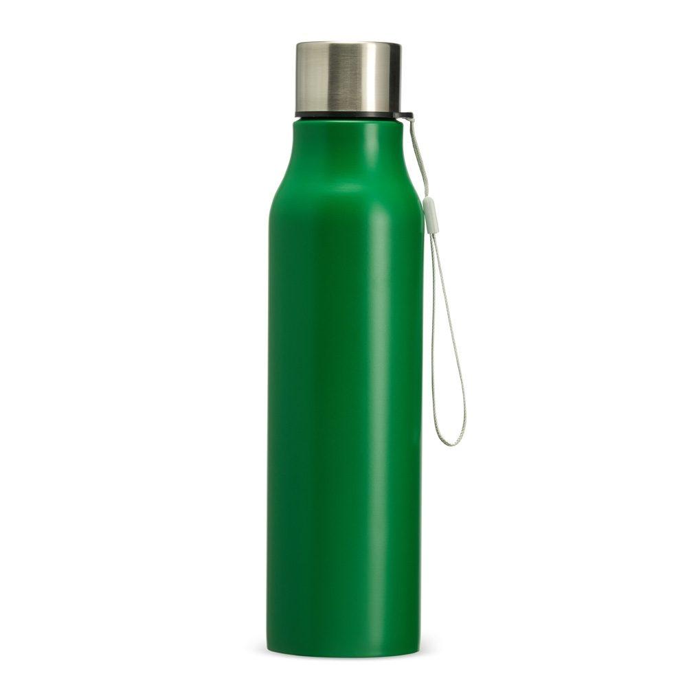 Garrafa Inox 1 Litro GA1881 na cor Verde, brinde personalizado Sky Brindes