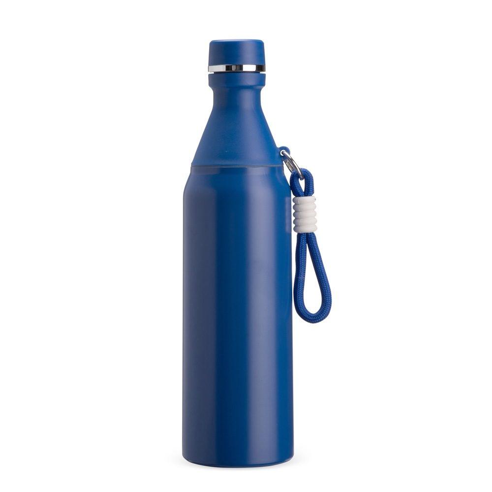 Garrafa Térmica 500ml GA1882 na cor Azul, brinde personalizado Sky Brindes