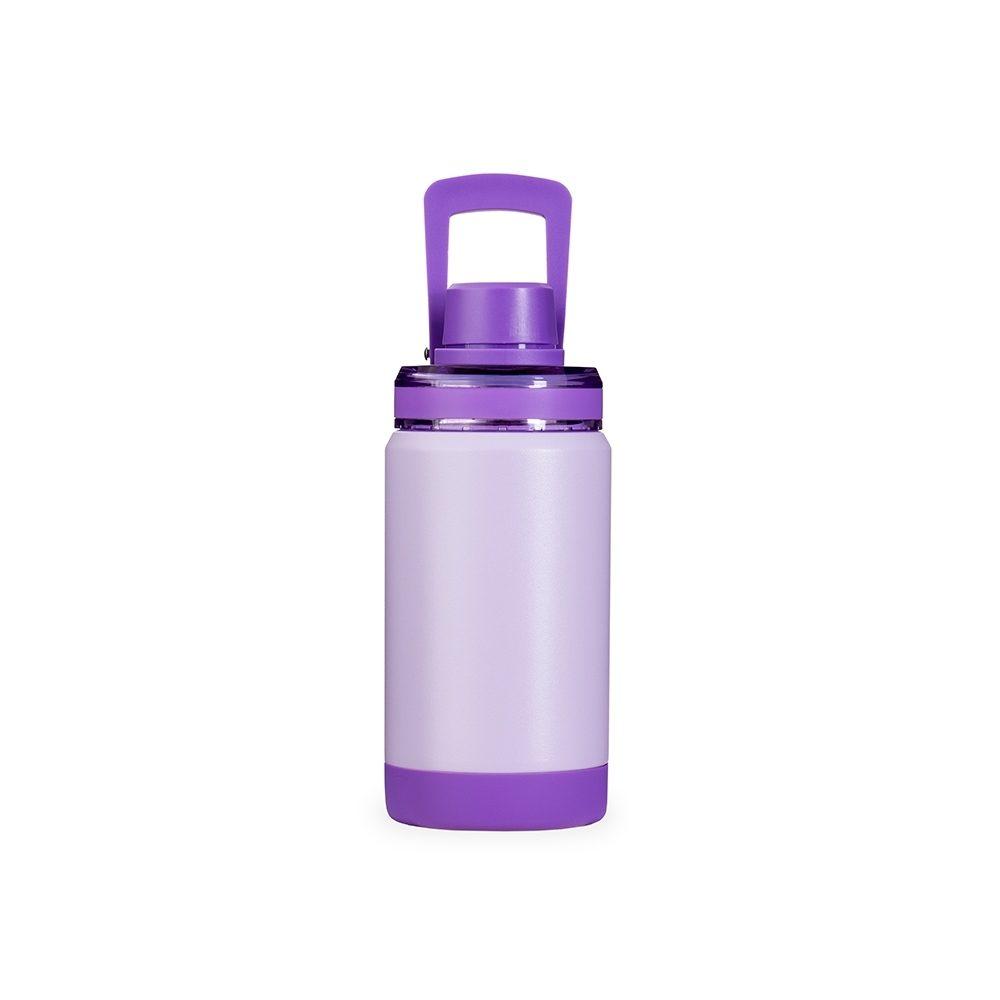 Garrafa Térmica 400ml GA1883 na cor Roxo, brinde personalizado Sky Brindes