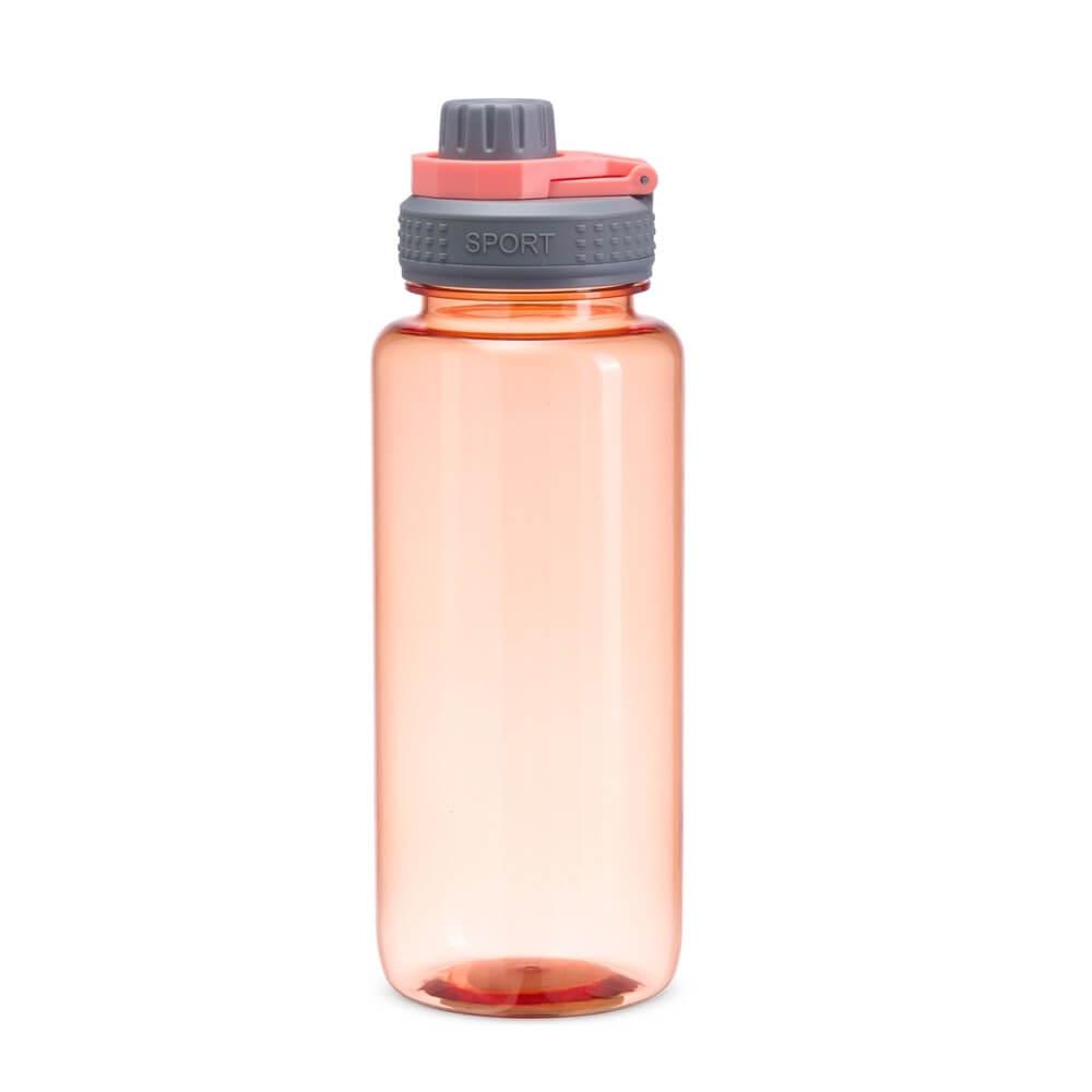 Squeeze Plástico 1 Litro GA1889 na cor Salmão, brinde personalizado Sky Brindes