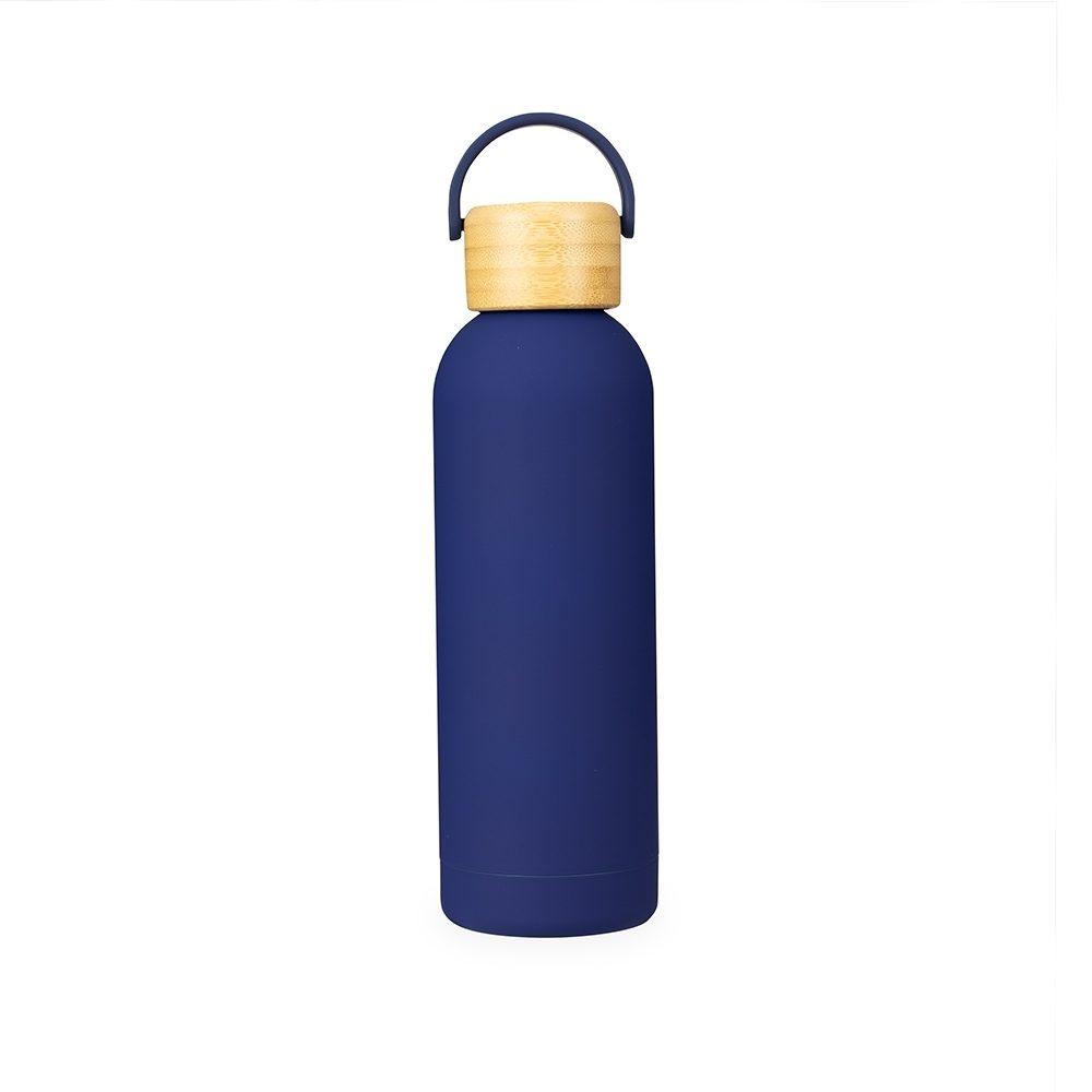 Garrafa Térmica 500ml GA1894 na cor Azul, brinde personalizado Sky Brindes